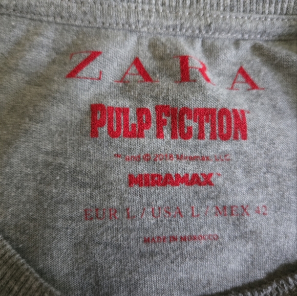 Men's PULP FICTION Tshirt - Picture 3 of 4